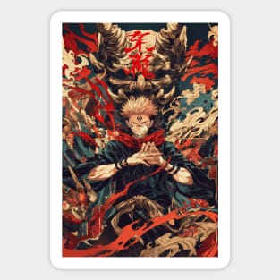 Sukuna Domain Expansion Sticker